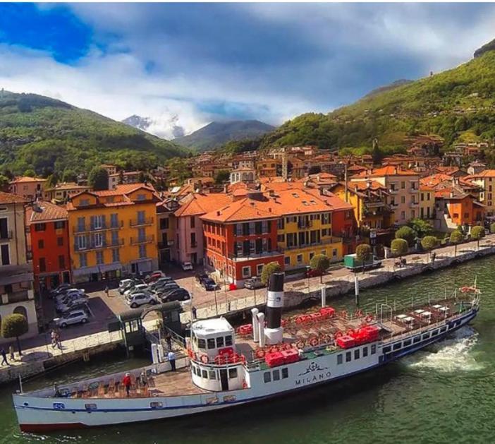 Ferienwohnung Elegant Historic Large House On Lake Como Gravedona Exterior foto