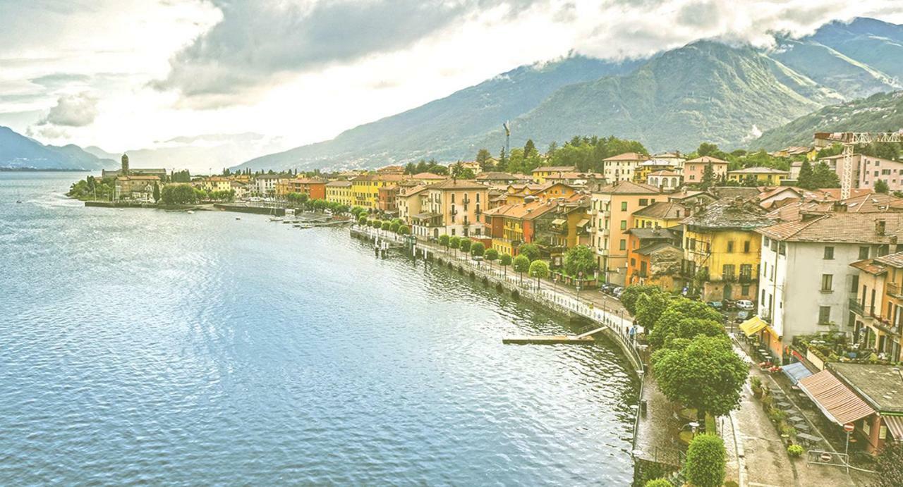 Ferienwohnung Elegant Historic Large House On Lake Como Gravedona Exterior foto