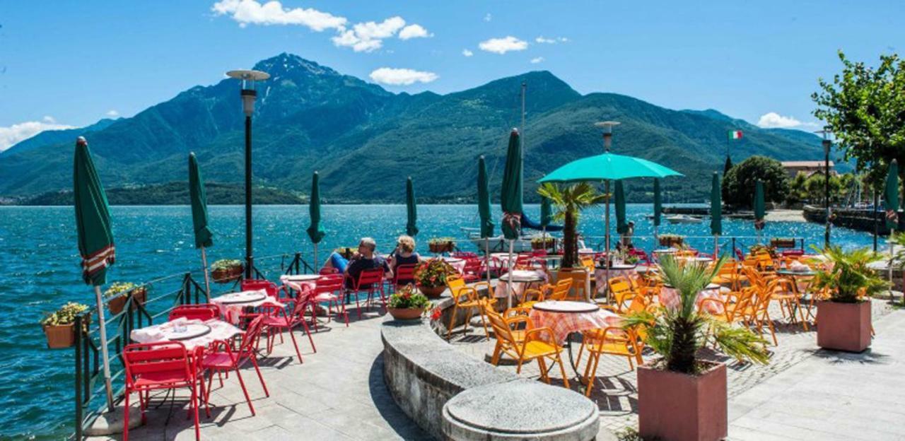 Ferienwohnung Elegant Historic Large House On Lake Como Gravedona Exterior foto